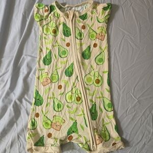 Little Sleepies Avocado Toast Shorty